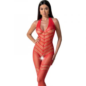 Passion - Bs100 Bodystocking Rot Eine