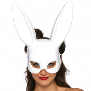 Leg Avenue - Masquerade Kaninchenmaske Weiss